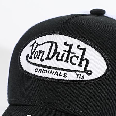 Von Dutch - Gorra Boston Trucker 7030015 Negro Blanco