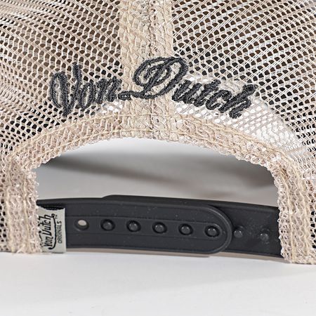 Von Dutch - Riverside Trucker Cap 7030890 Beige Gris Carbón
