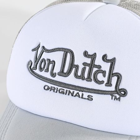 Von Dutch - Atlanta Trucker Cap 7030750 Gris Blanco