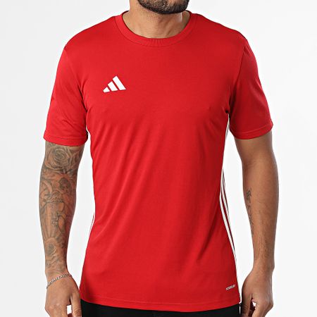 Adidas Performance - Tabela 23 Jersey Camiseta a rayas HT6552 Rojo