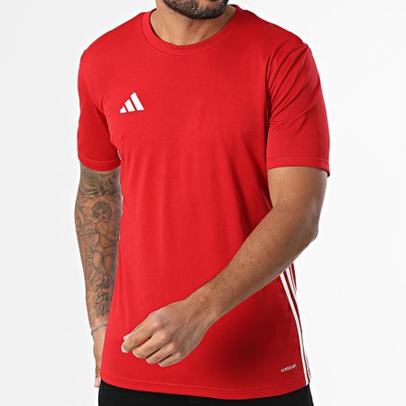 Adidas Performance - Tabela 23 Jersey Camiseta a rayas HT6552 Rojo
