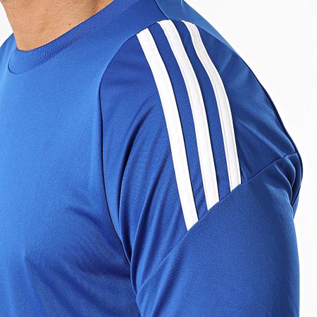 Adidas Performance - Camiseta Con Rayas Tiro24 Jersey IS1014 Azul Real