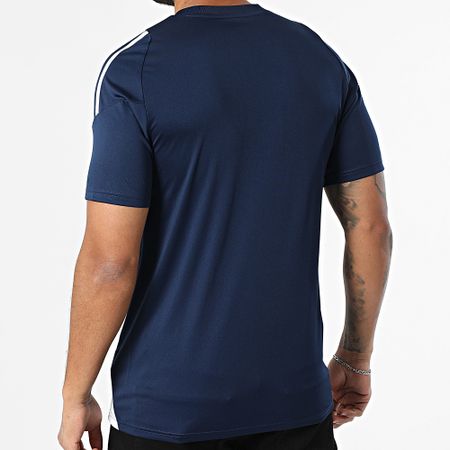 Adidas Performance - Camiseta A Rayas Tiro24 Jersey IS1018 Azul Marino