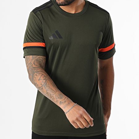 Adidas Performance - Squa25 Camiseta de manga corta JN7858 Verde caqui
