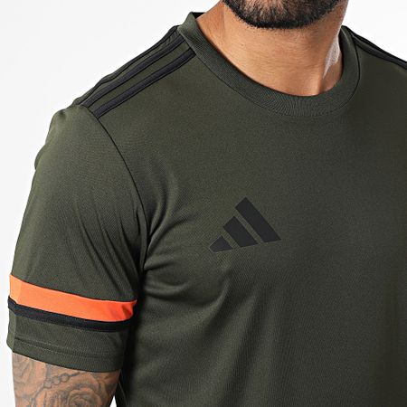Adidas Performance - Squa25 Camiseta de manga corta JN7858 Verde caqui