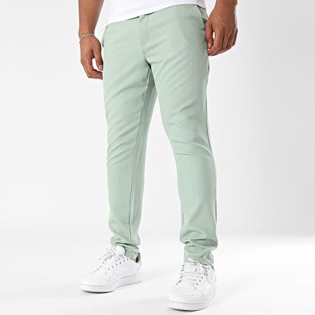 Uniplay - 157 Pantalones Chinos Verde Claro
