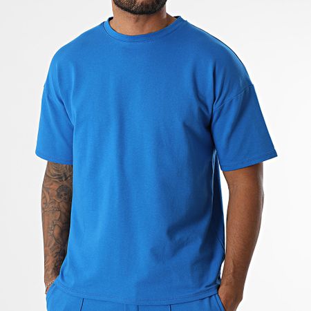 Uniplay - Conjunto de camiseta y pantalón de chándal King Blue 159 Oversize
