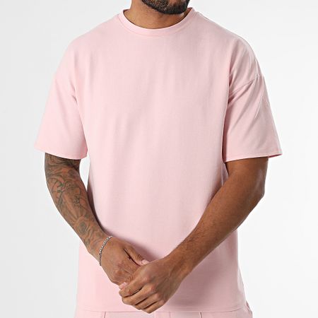 Uniplay - Conjunto de camiseta oversize y pantalón de chándal 159 rosa