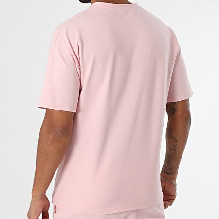 Uniplay - Conjunto de camiseta oversize y pantalón de chándal 159 rosa