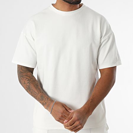 Uniplay - Conjunto de camiseta oversize y pantalón de chándal 159 beige claro