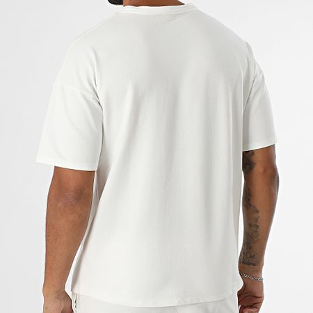 Uniplay - Conjunto de camiseta oversize y pantalón de chándal 159 beige claro