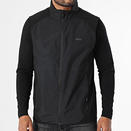 BOSS - Chaqueta sin mangas con cremallera Putt 50533761 Negro