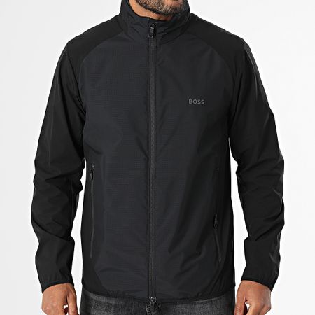 BOSS - Chaqueta con cremallera Putt 50533773 Negro