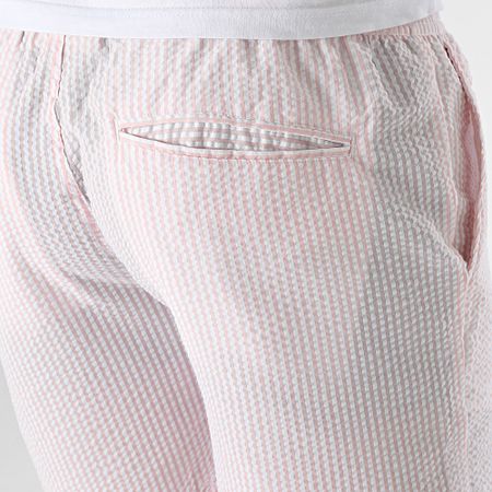 Classic Series - Pantalón corto a rayas 050 Rosa Blanco