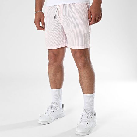 Classic Series - Pantalón corto a rayas 050 Rosa Blanco