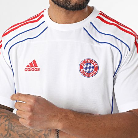 Adidas Performance - FC Bayern JF0587 Camiseta a rayas blanca