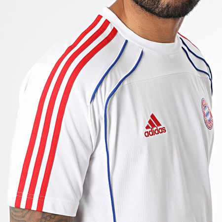 Adidas Performance - FC Bayern JF0587 Camiseta a rayas blanca