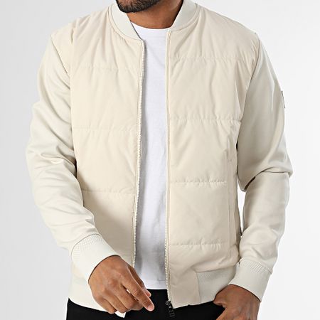 BOSS - Chaqueta con cremallera Skiles 50532767 Beige