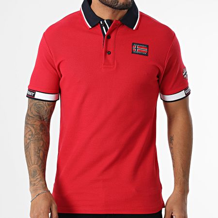 Geographical Norway - Polo de manga corta 653 Rojo