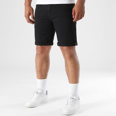 Jack And Jones - Pantalón Corto Ethan Icon Trick Jean Negro