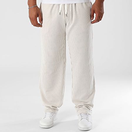 Jack And Jones - Karl May Pantalones Beige Blanco
