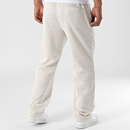 Jack And Jones - Karl May Pantalones Beige Blanco