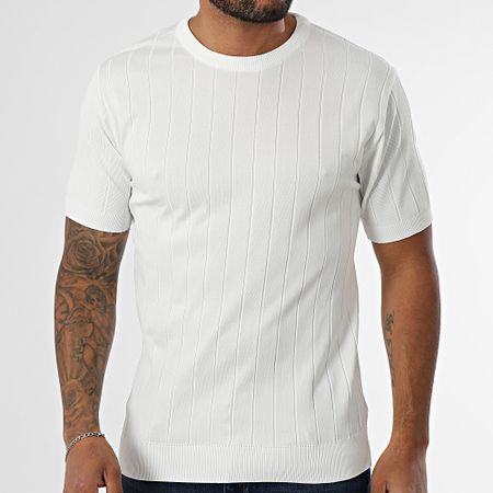 Mackten - Camiseta de malla blanca Kod