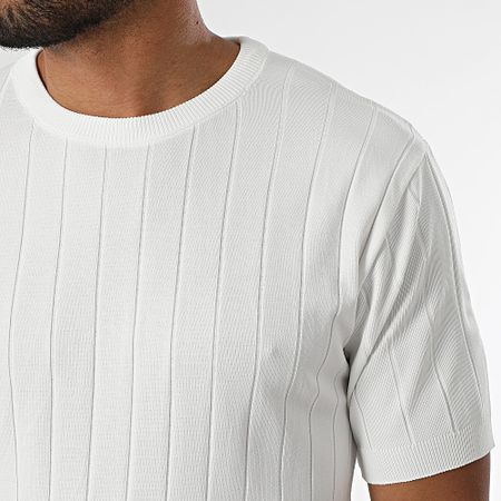 Mackten - Camiseta de malla blanca Kod