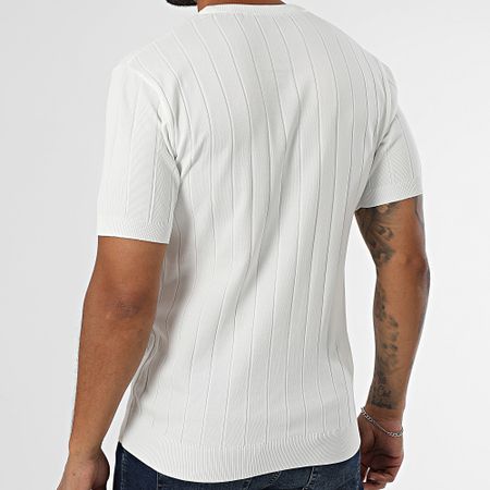 Mackten - Camiseta de malla blanca Kod