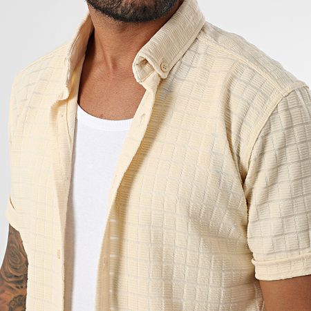 Mackten - Camisa de manga corta Odu Beige