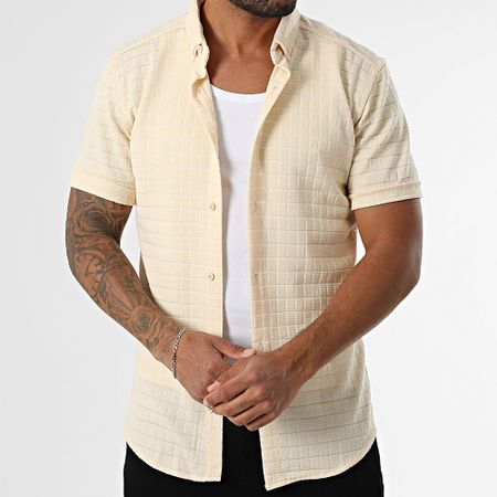 Mackten - Camisa de manga corta Odu Beige