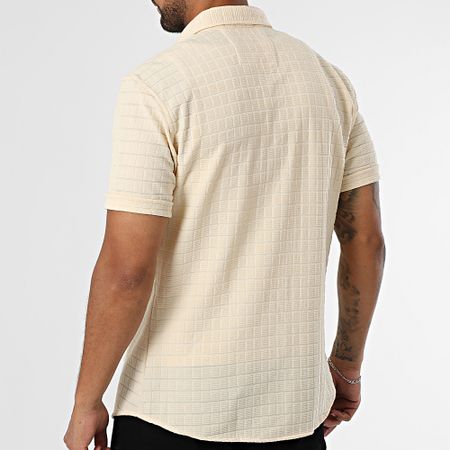 Mackten - Camisa de manga corta Odu Beige