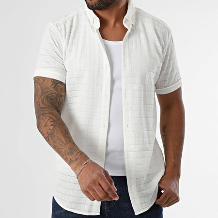 Mackten - Odu Camisa Manga Corta Blanca
