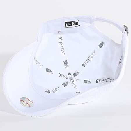 New Era - Gorra de mujer bordada 9Twenty NY Yankees 60667498 Blanca