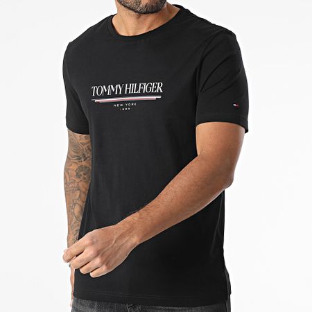 Tommy Hilfiger - Camiseta Marca Love Hilfiger 0324 Negro