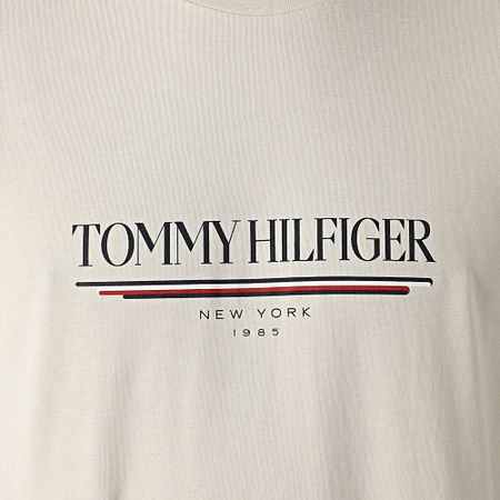 Tommy Hilfiger - Camiseta Marca Love Hilfiger 0324 Beige