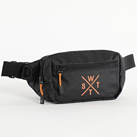 Watts - Bolsa Banana Desert Negro Gris Carbón