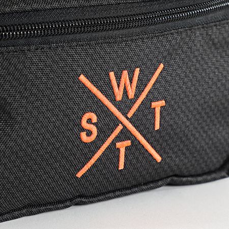 Watts - Bolsa Banana Desert Negro Gris Carbón