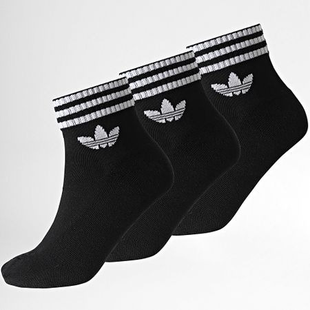 Adidas Originals - 3 Pares De Calcetines JV7436 Negro