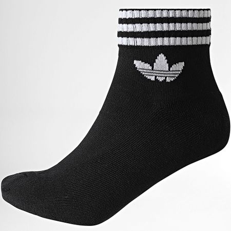 Adidas Originals - 3 Pares De Calcetines JV7436 Negro