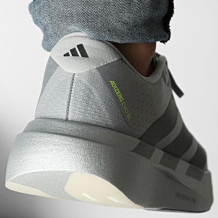 Adidas Performance - Zapatillas Adizero EVO JR3419 Plata Metalizada Hierro Metalizado Halo Plata