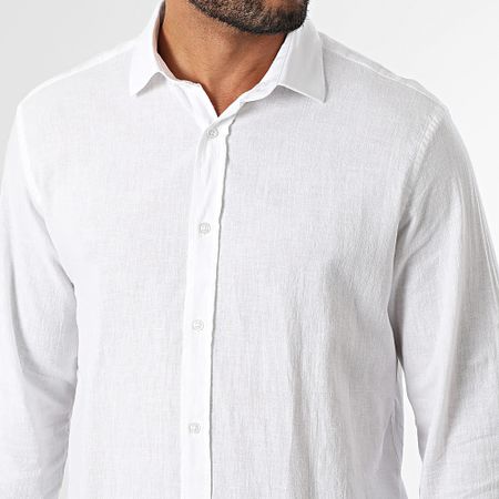 Armita - 807 Camisa blanca de manga larga Regular Fit
