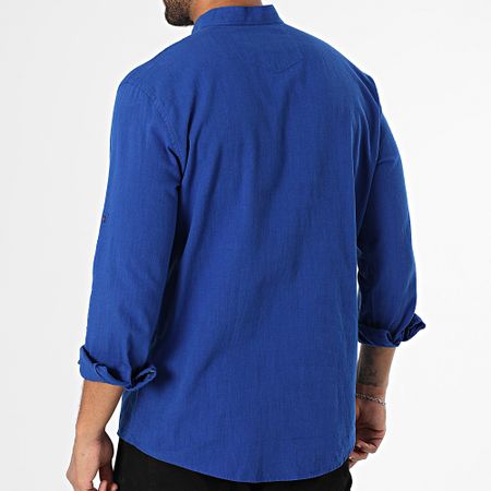 Armita - 808 Camisa Manga Larga Regular Fit Azul Real