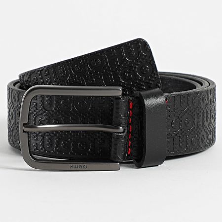 HUGO - Cinturón Gurth Mono 50548364 Negro