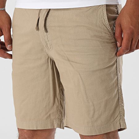 Jack And Jones - Pantalones cortos Jaiden Campaign Hybrid Chino Beige