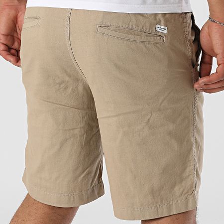 Jack And Jones - Pantalones cortos Jaiden Campaign Hybrid Chino Beige