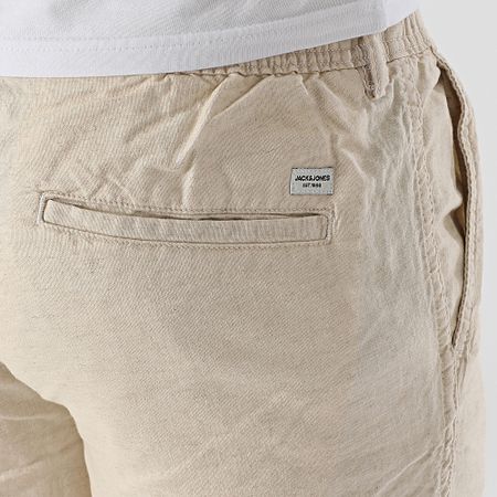 Jack And Jones - Jaiden Campaign Pantalones cortos chinos híbridos beige