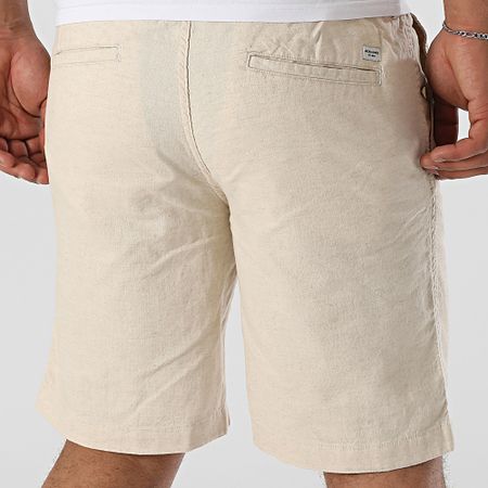 Jack And Jones - Jaiden Campaign Pantalones cortos chinos híbridos beige
