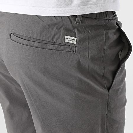 Jack And Jones - Pantalones cortos Campaign Hybrid Chino Gris antracita