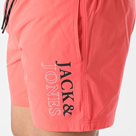Jack And Jones - Bañador Maui Rojo Claro